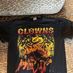 Clowns band t shirt size medium